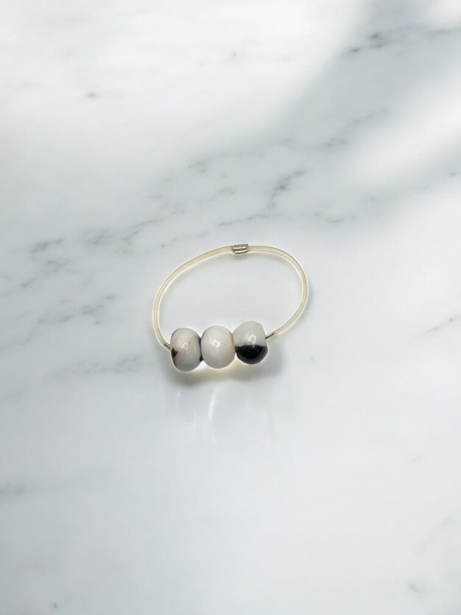 Stretch Gemstone Toe Rings