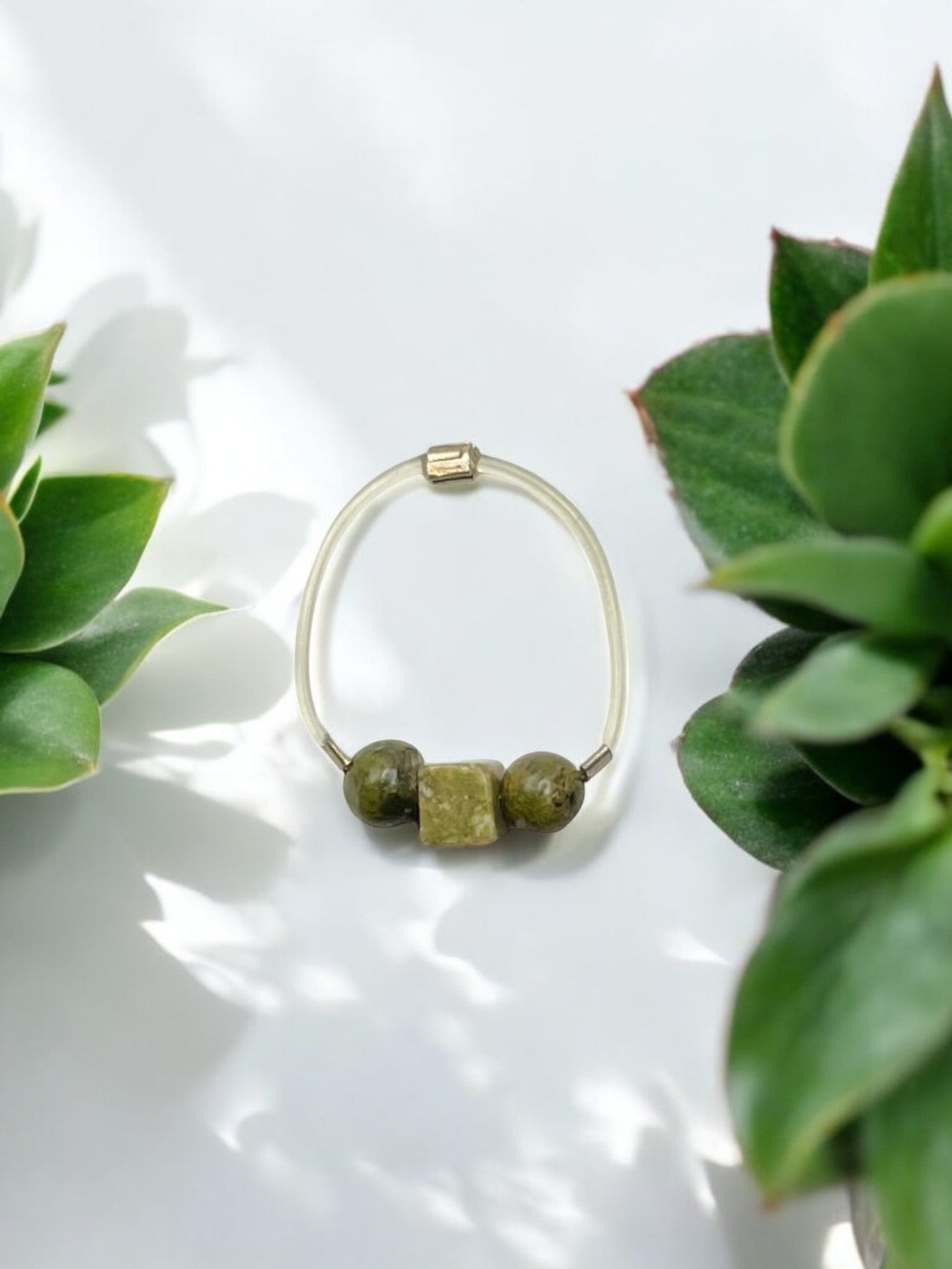 Stretch Gemstone Toe Rings