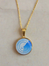 Officially Licensed Military Pendant Necklace in Gold or Silver