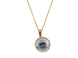 Officially Licensed Military Pendant Necklace in Gold or Silver