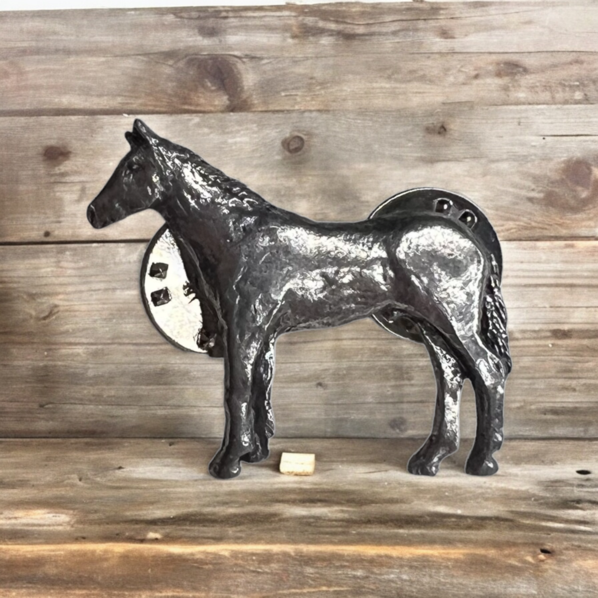 Silver Pewter Horse Pin - Equestrian Gift, Lapel Pin, Horse Lover Gift