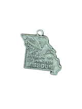 Missouri State Pewter Charm | Unique Jewelry Accessory