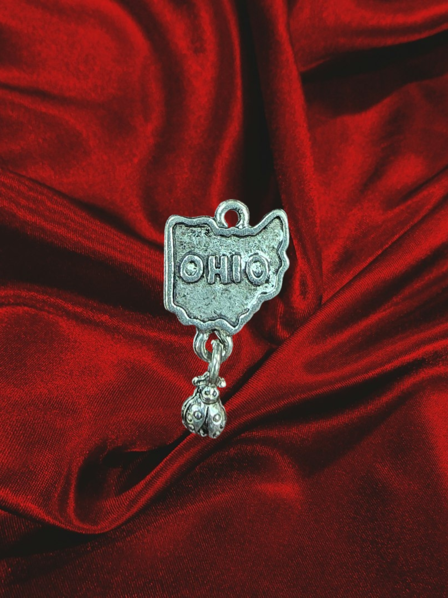 Ohio State Pewter Charm | Unique Jewelry Accessory