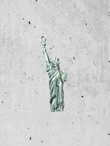 Statue of Liberty Pewter Charm | Patriotic Jewelry Accessory