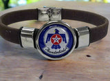 Air Force Thunderbirds Cork Bracelet, Officially Licensed, High Quality, Unique Design and Durable Material, 5 Sizes Available