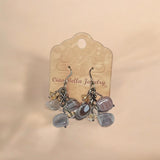 Handmade Gemstone Cluster Earrings, Dangle Earrings, Unique Jewelry Gifts