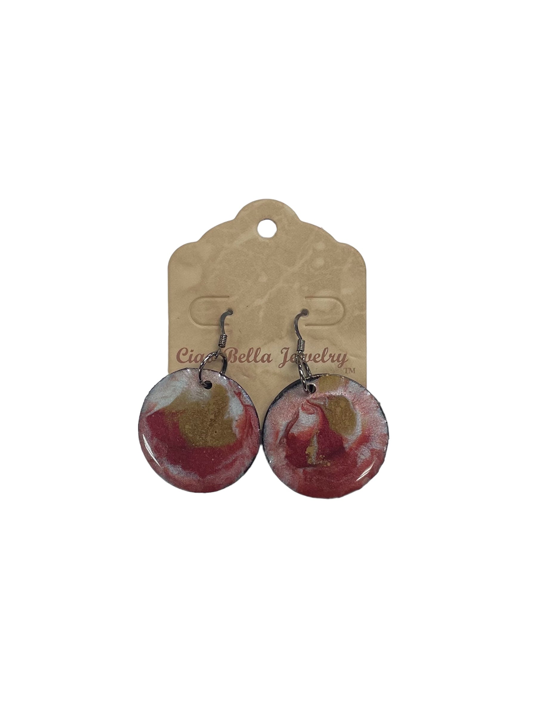 Upcycled Vinyl Record Earrings