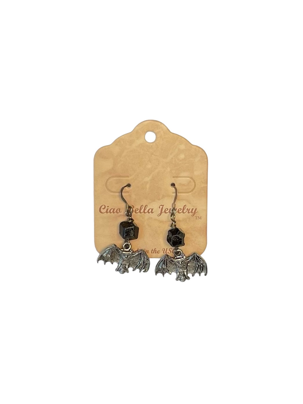 Spooky & Sweet Bat Dangle Earrings - Two Styles Available!