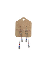 Handmade Bar Drop Beaded Earrings