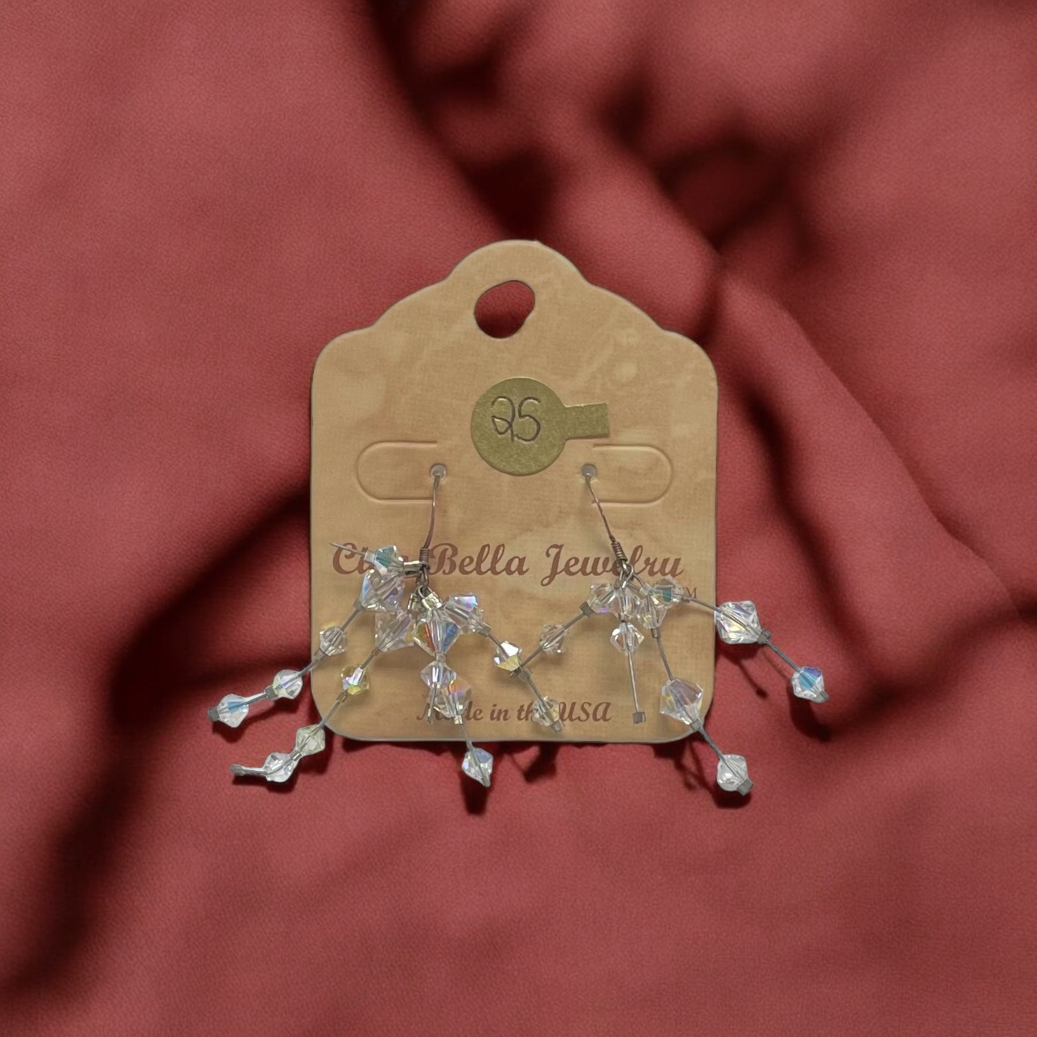 Austrian Crystal Firework Earrings