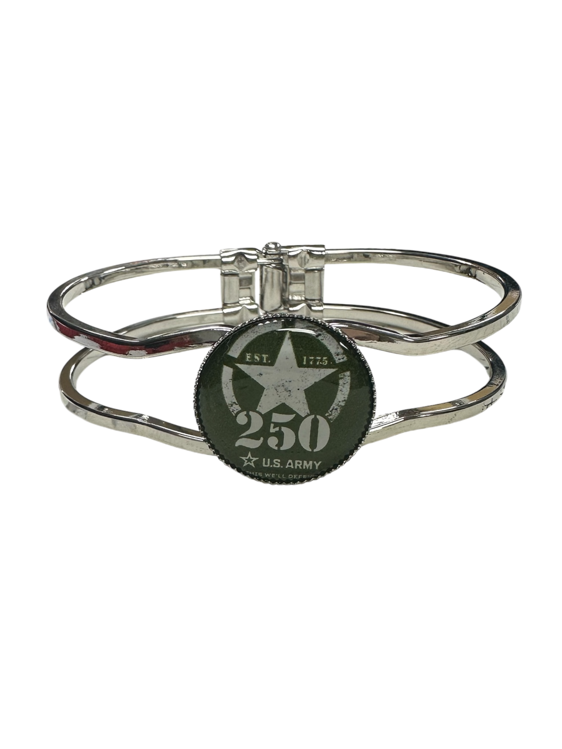 Officially Licensed Military Industrial Cuff – 250th Anniversary Collection (Army, Navy, Marine)