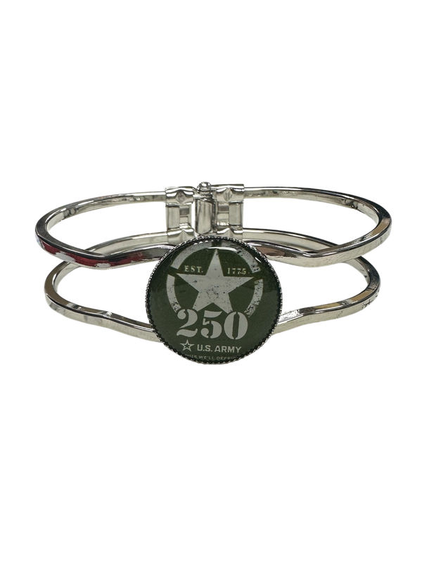 Officially Licensed Military Industrial Cuff – 250th Anniversary Collection (Army, Navy, Marine)