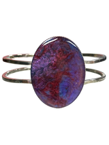 Celestial Nebula Cuff Bracelet