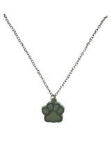 "Journey of a Dog" Glow Paw Print Necklace - Lead & Nickel Free