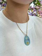 Ocean Bloom Pendant Necklace