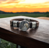 Go Gray Unisex Cancer Awareness Cork Bracelet