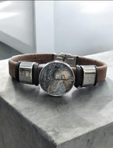 Go Gray Unisex Cancer Awareness Cork Bracelet