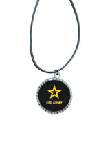 Officially Licensed Military Logo Pendant Necklaces | Show Your Pride in Your Military Service