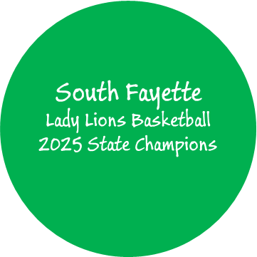 South Fayette Lions Ornament - Perfect Gift for any Lion!