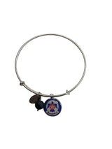 Air Force Seal Bangle Bracelet | Stainless Steel, Lapis Blue, Officially Licensed