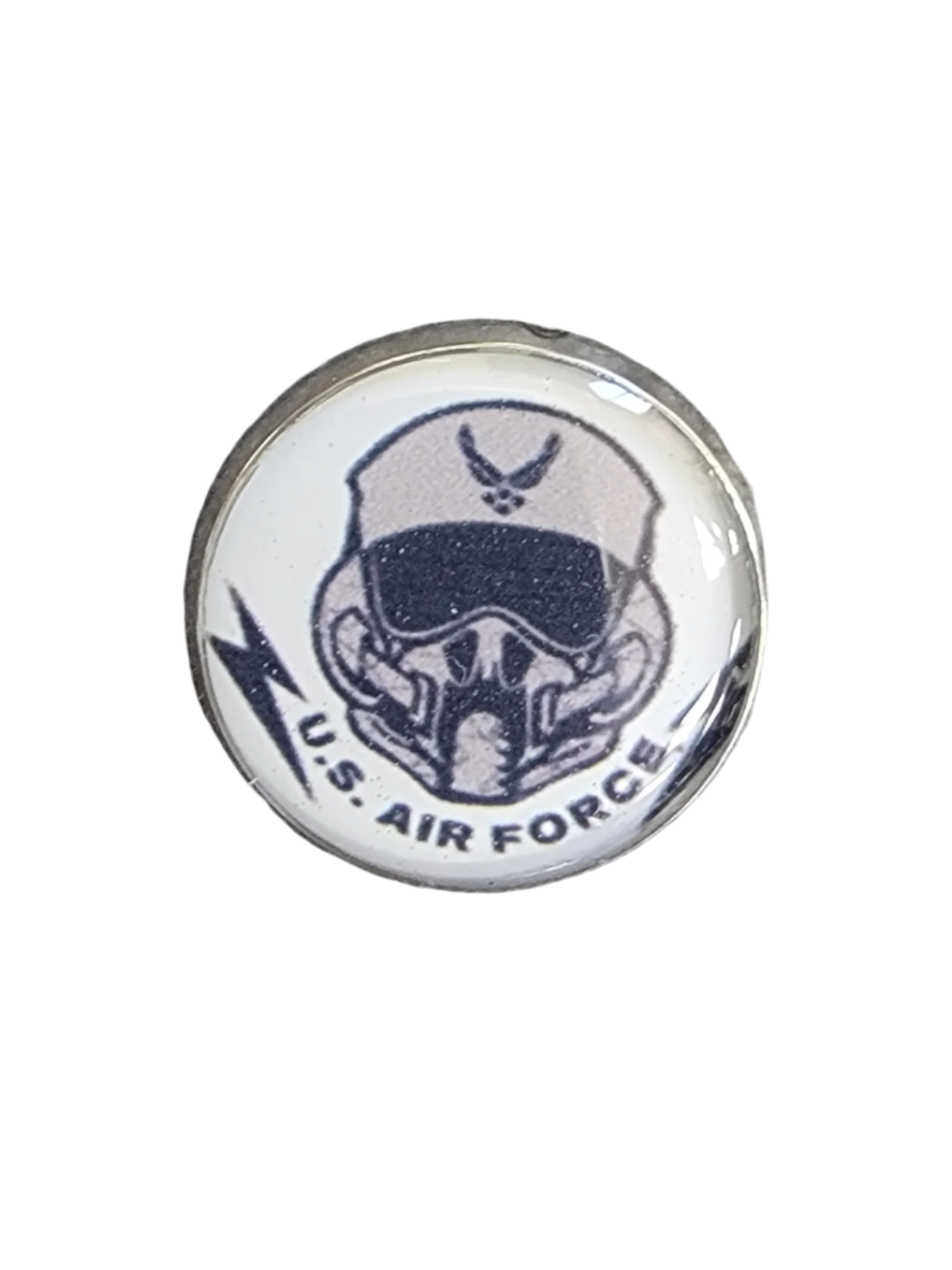 Military Tie Pins - Non Tarnish | Army, Navy, Air Force, Marine Corps, Coast Guard, Space Force