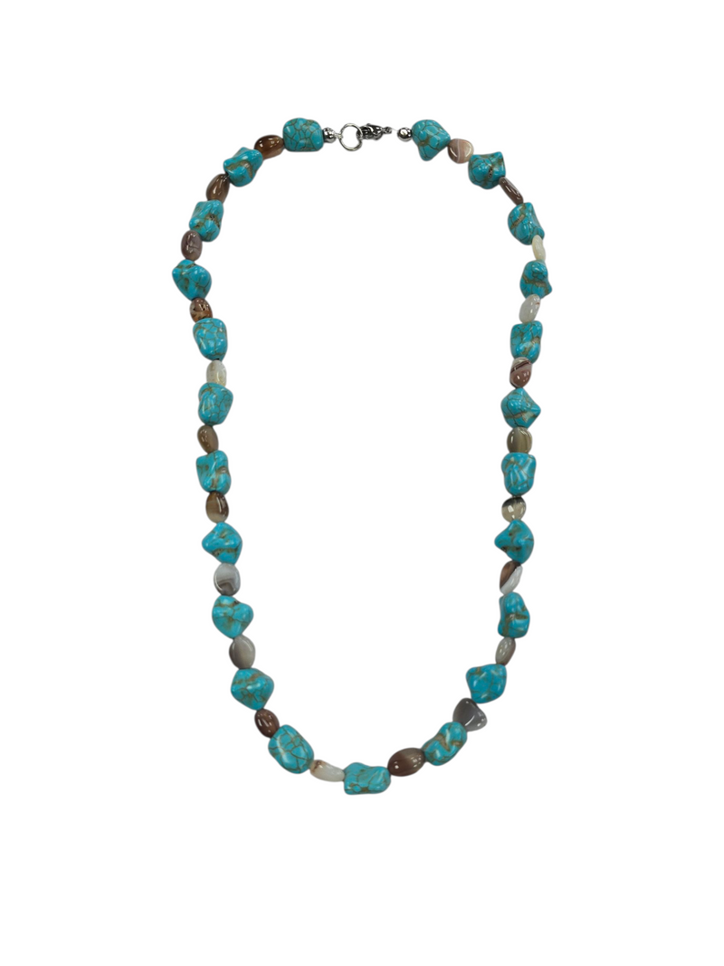 Men's Turquoise Necklace - Unique & Stylish | Southwestern Inspired Jewelry for Men
