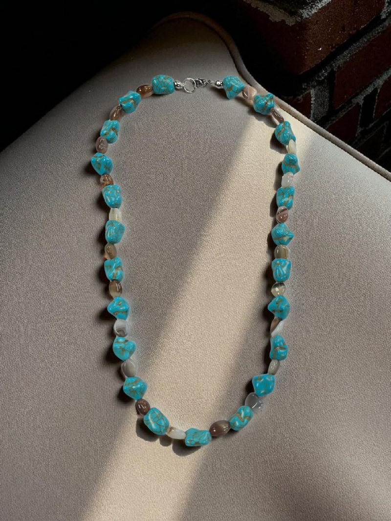 Men's Turquoise Necklace - Unique & Stylish | Southwestern Inspired Jewelry for Men