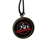 Officially Licensed Military Antique Gold Pendant Necklace - 250th Anniversary Collection (Army, Navy, Marine)