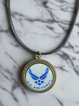 Officially Licensed Military Logo Pendant Necklaces | Show Your Pride in Your Military Service