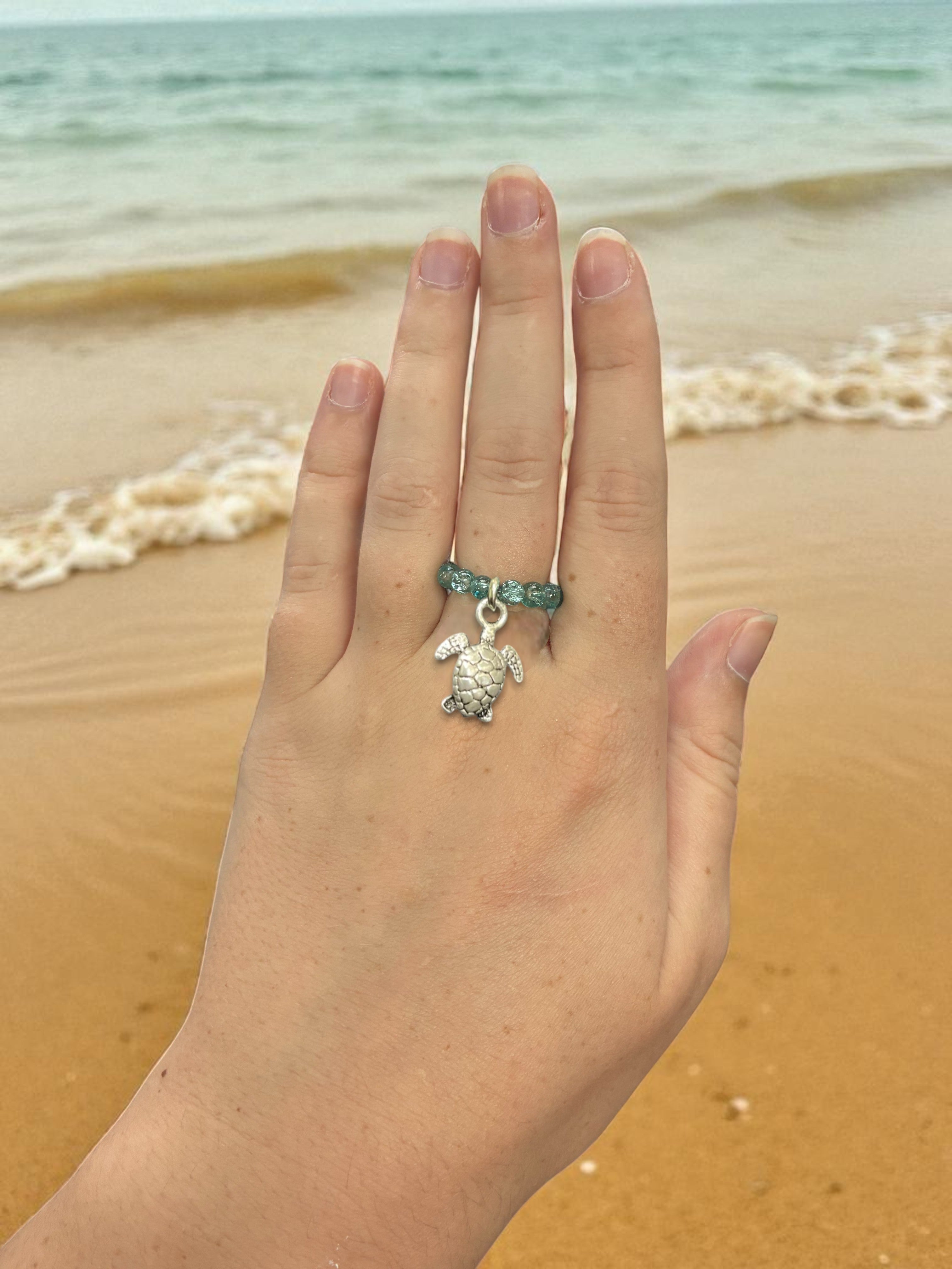 Beaded Stretch Rings with Charms: Handmade Jewelry for Every Style