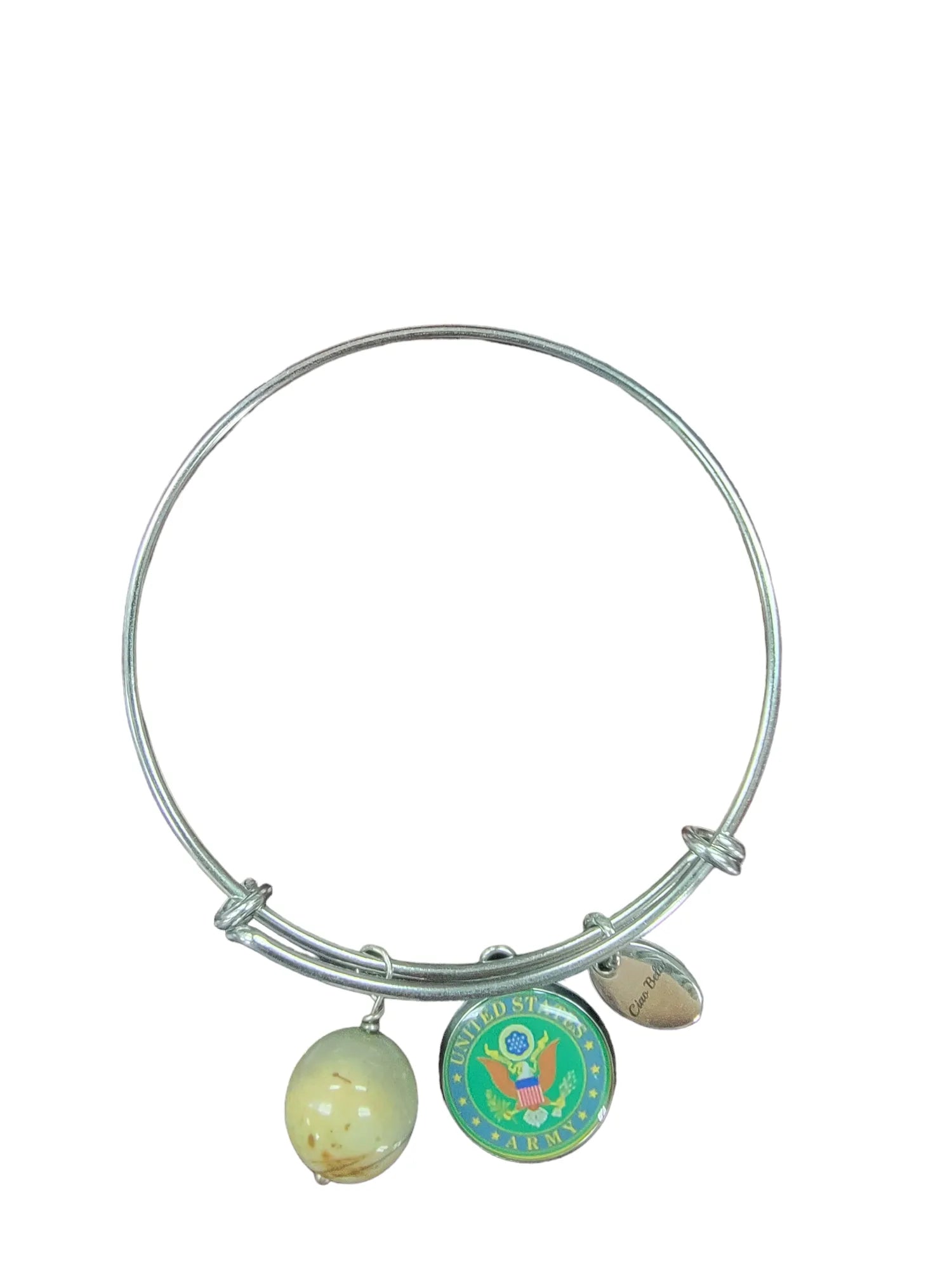Army Seal or Army Star Bangle Bracelet - Officially Licensed