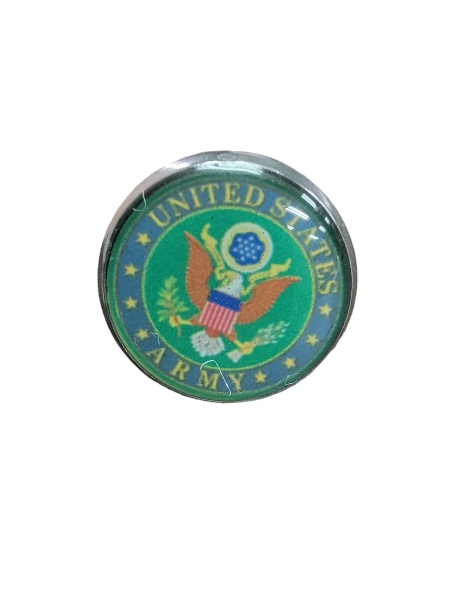 Military Tie Pins - Non Tarnish | Army, Navy, Air Force, Marine Corps, Coast Guard, Space Force