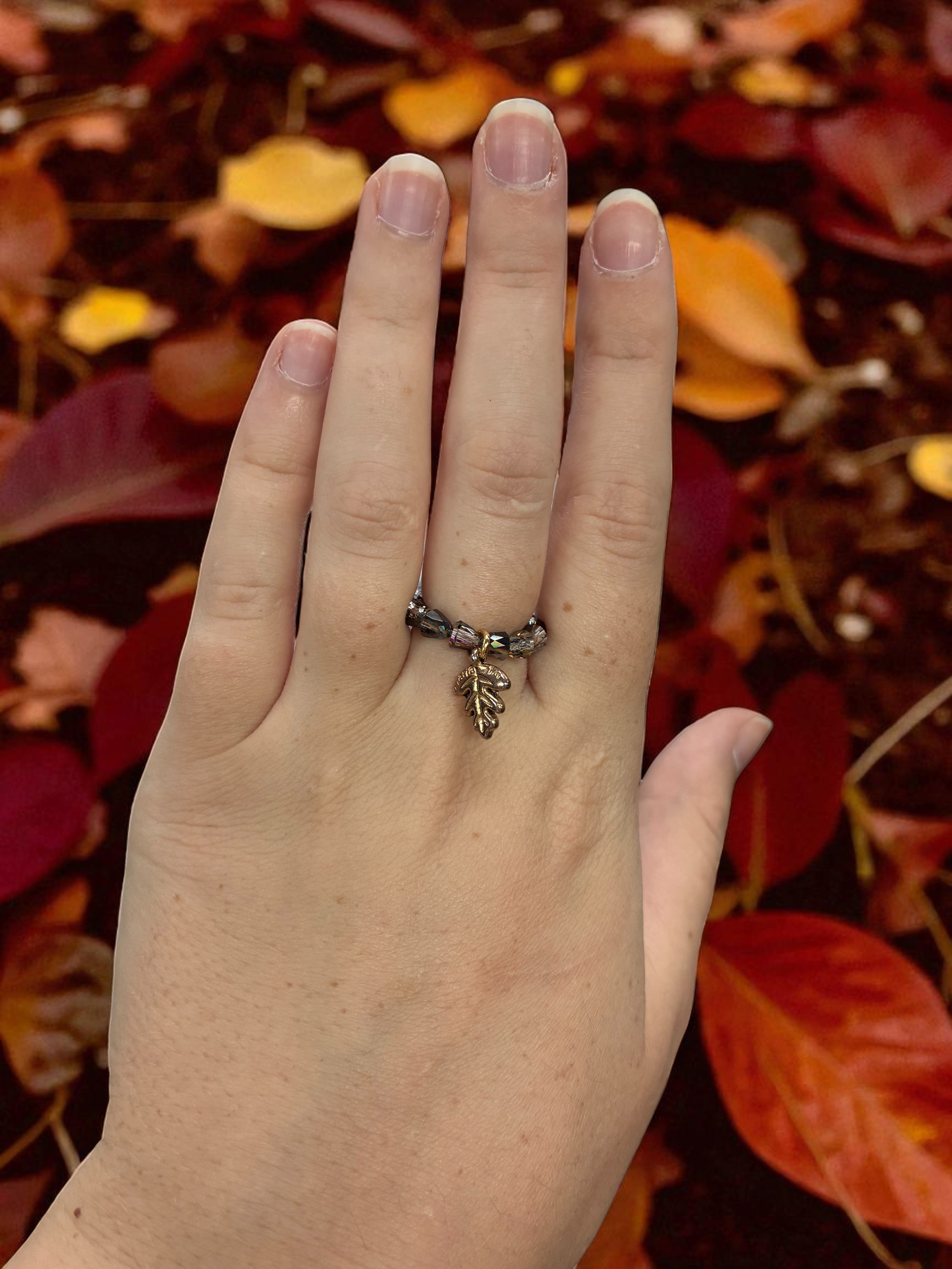 Beaded Stretch Rings with Charms: Handmade Jewelry for Every Style