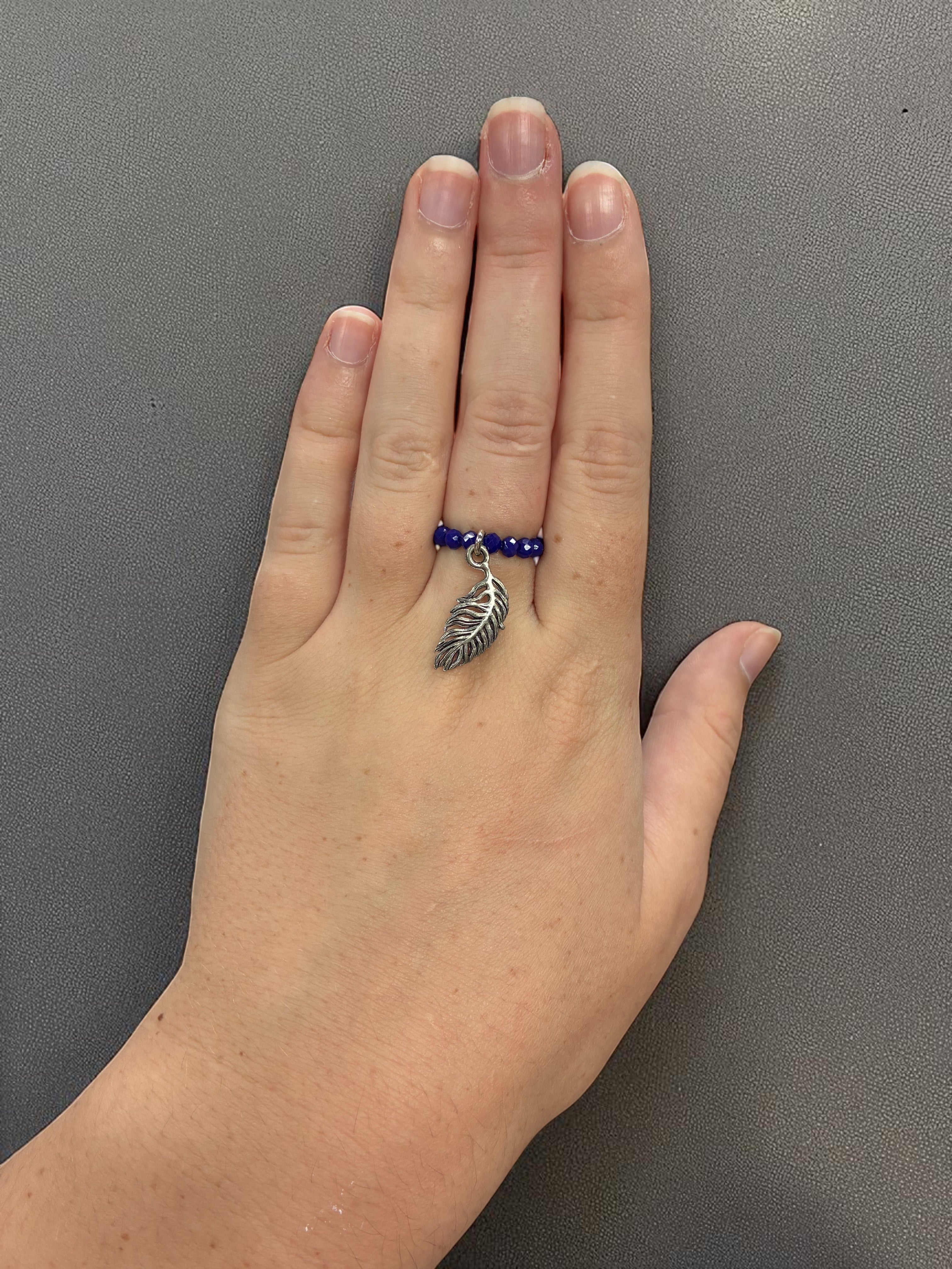 Beaded Stretch Rings with Charms: Handmade Jewelry for Every Style
