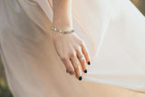 Unisex Elemental Elegance Gemstone Bracelets | Fluorite, Botswana Agate, Rhodonite