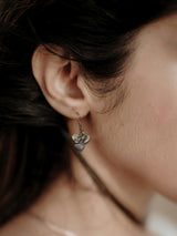 Handmade Gemstone Cluster Earrings, Dangle Earrings, Unique Jewelry Gifts