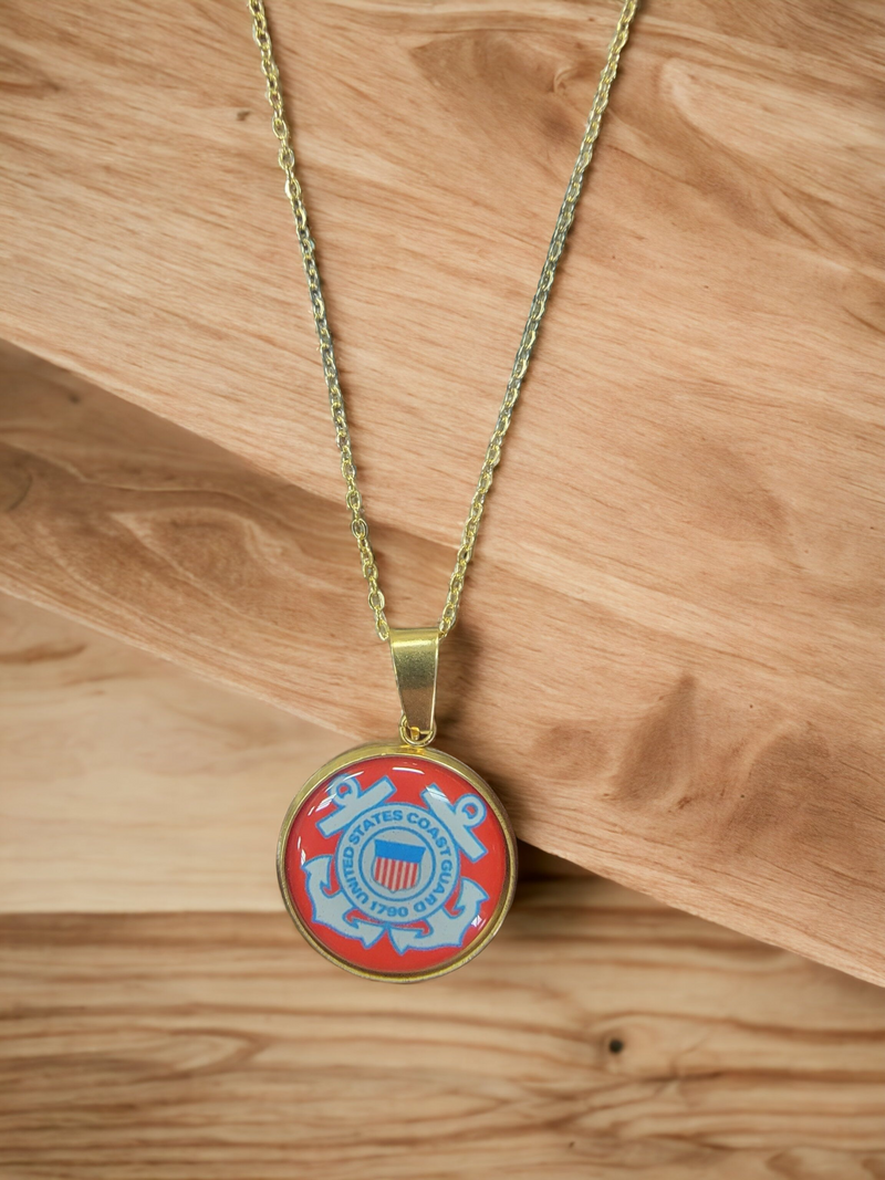 Coast Guard Officially Licensed Pendant Necklace