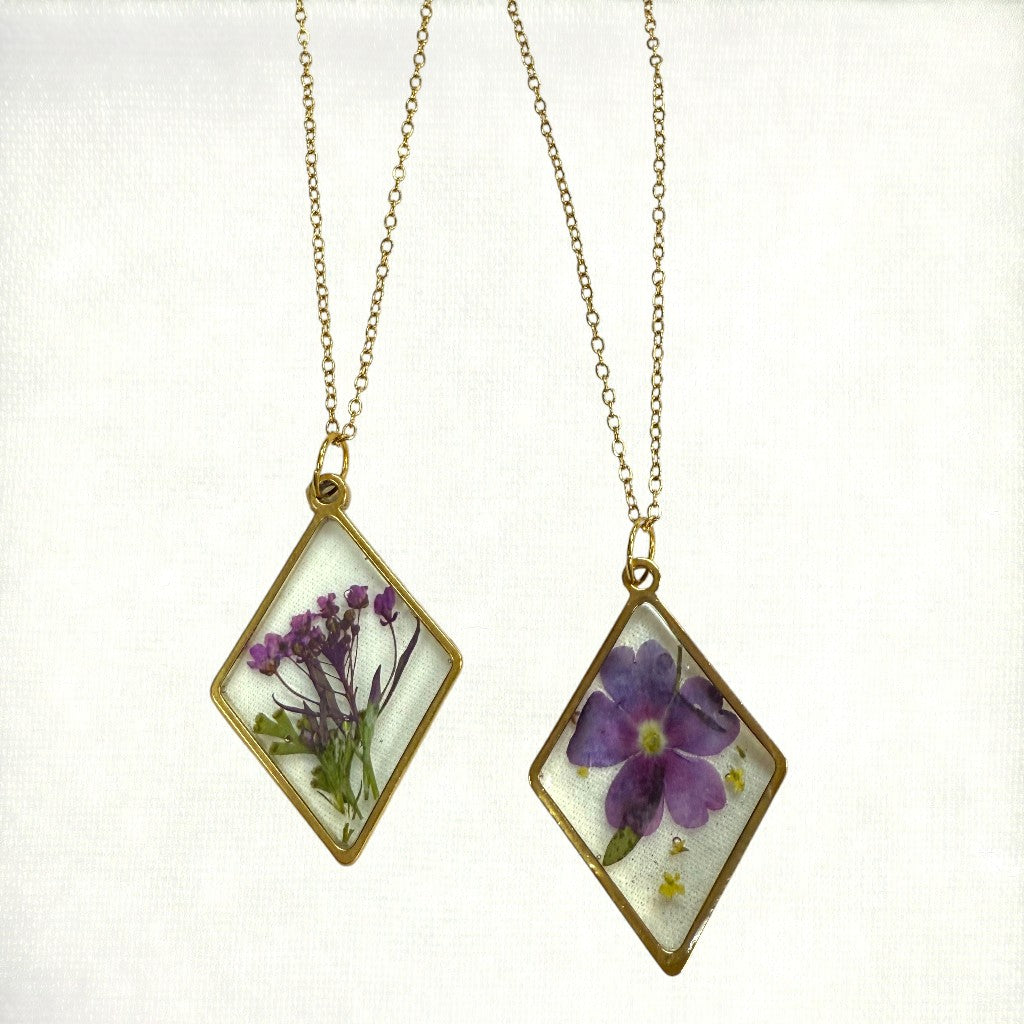 The Bloom & Beam Collection: Hand-Pressed Real Flower Resin
