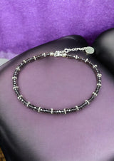 Sparkling Crystal Anklet with Extender Chain | A Touch of Summer Elegance