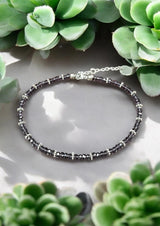 Sparkling Crystal Anklet with Extender Chain | A Touch of Summer Elegance