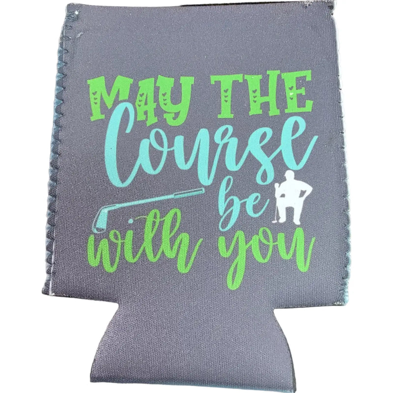 Golf Themed Beer Koozies