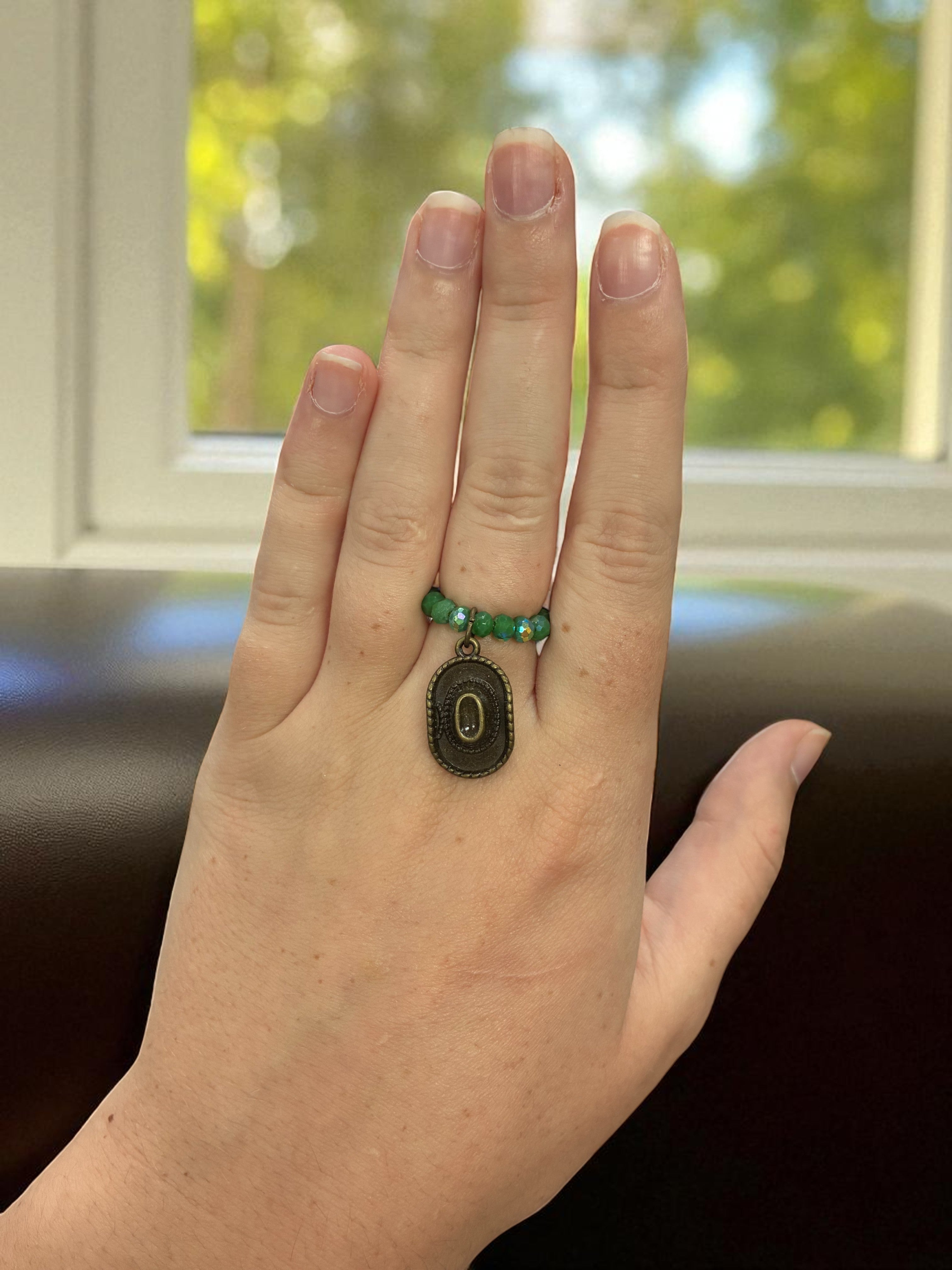 Beaded Stretch Rings with Charms: Handmade Jewelry for Every Style