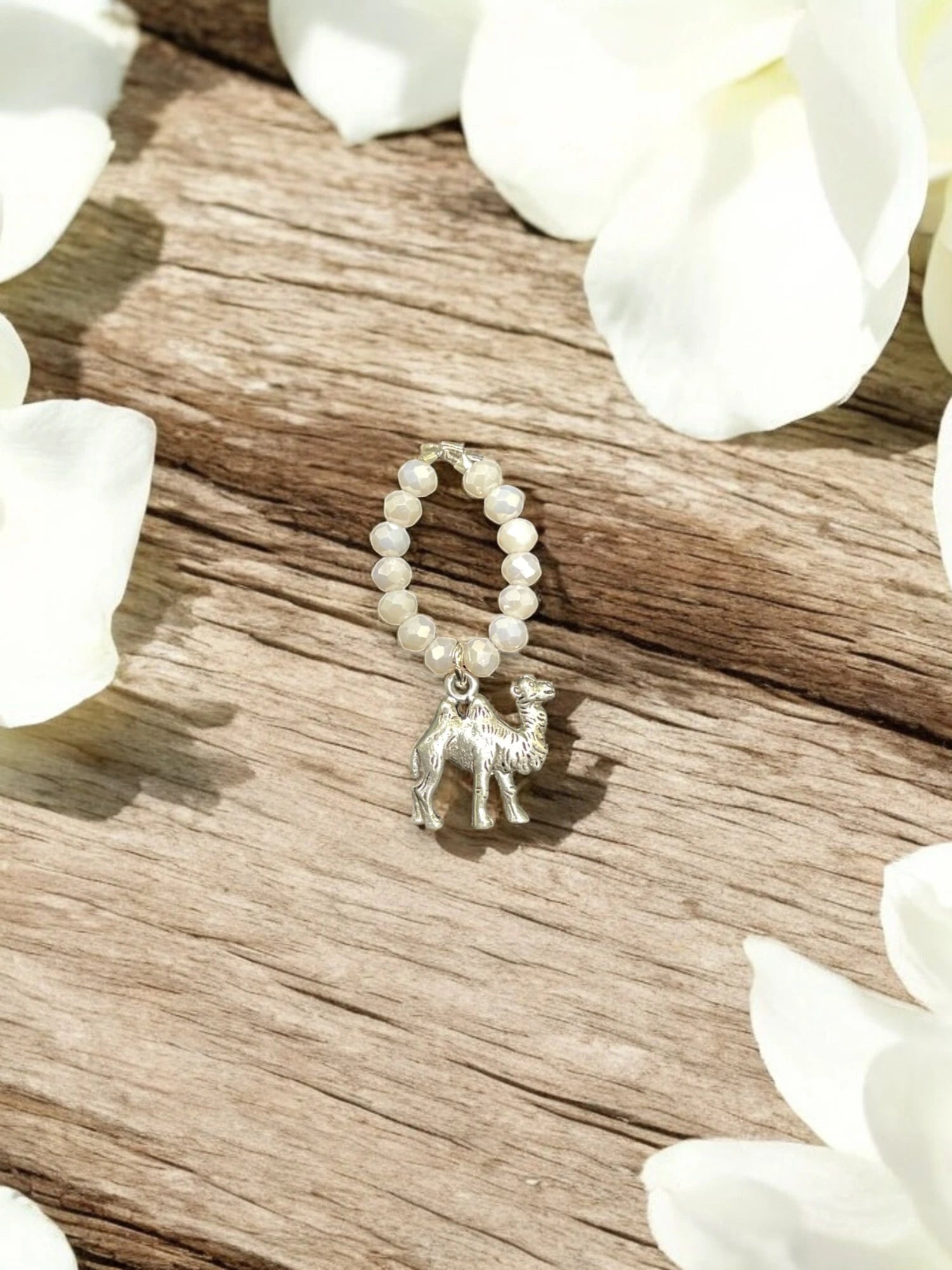 Beaded Stretch Rings with Charms: Handmade Jewelry for Every Style
