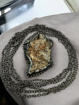 Cosmic Flow Long Layered Agate Necklace