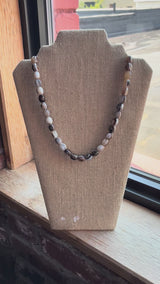 Men's Striped Agate - Grounding & Confidence | Unique Gemstone Jewelry