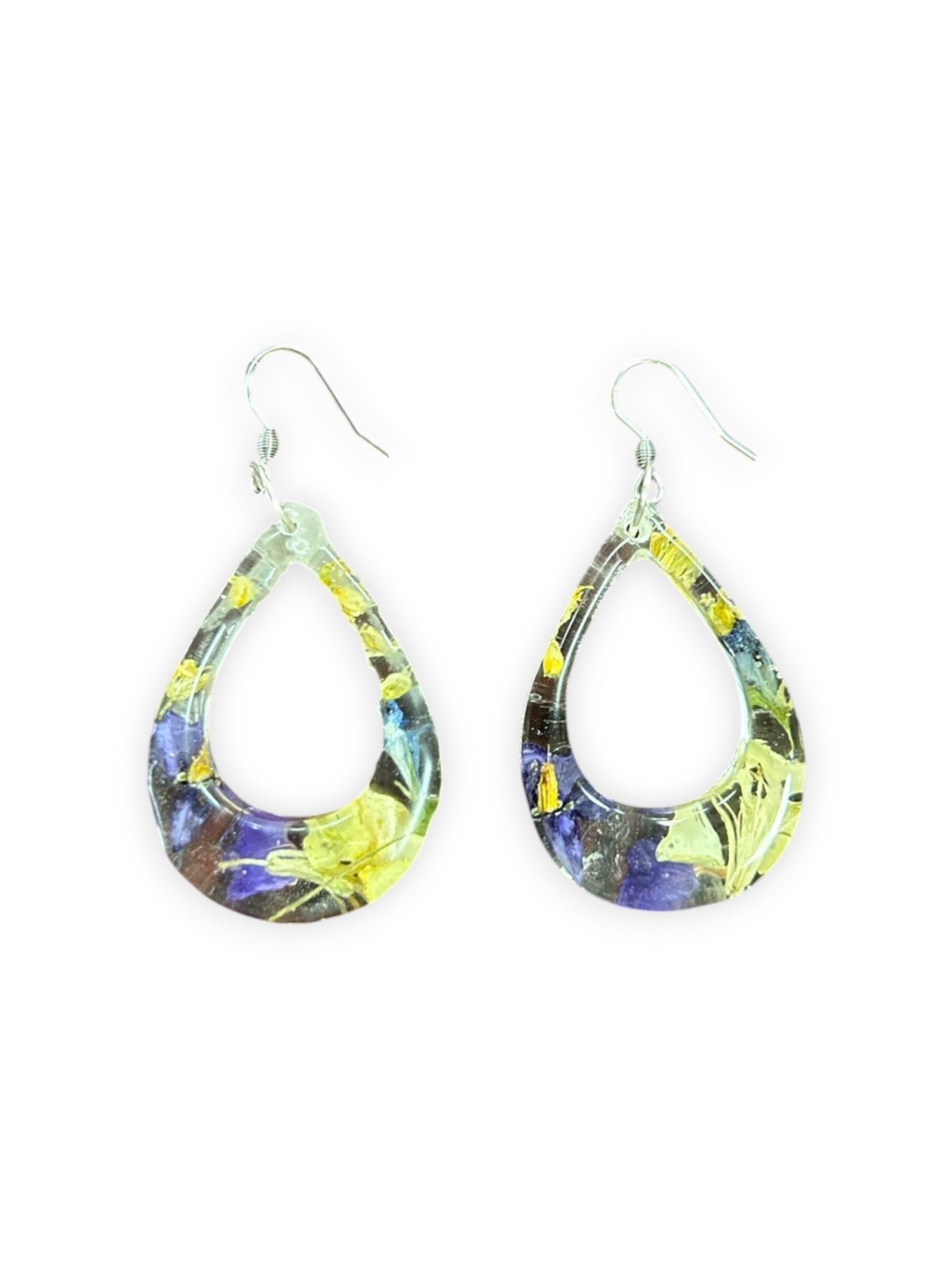 Eternal Bloom Drop Resin Earrings