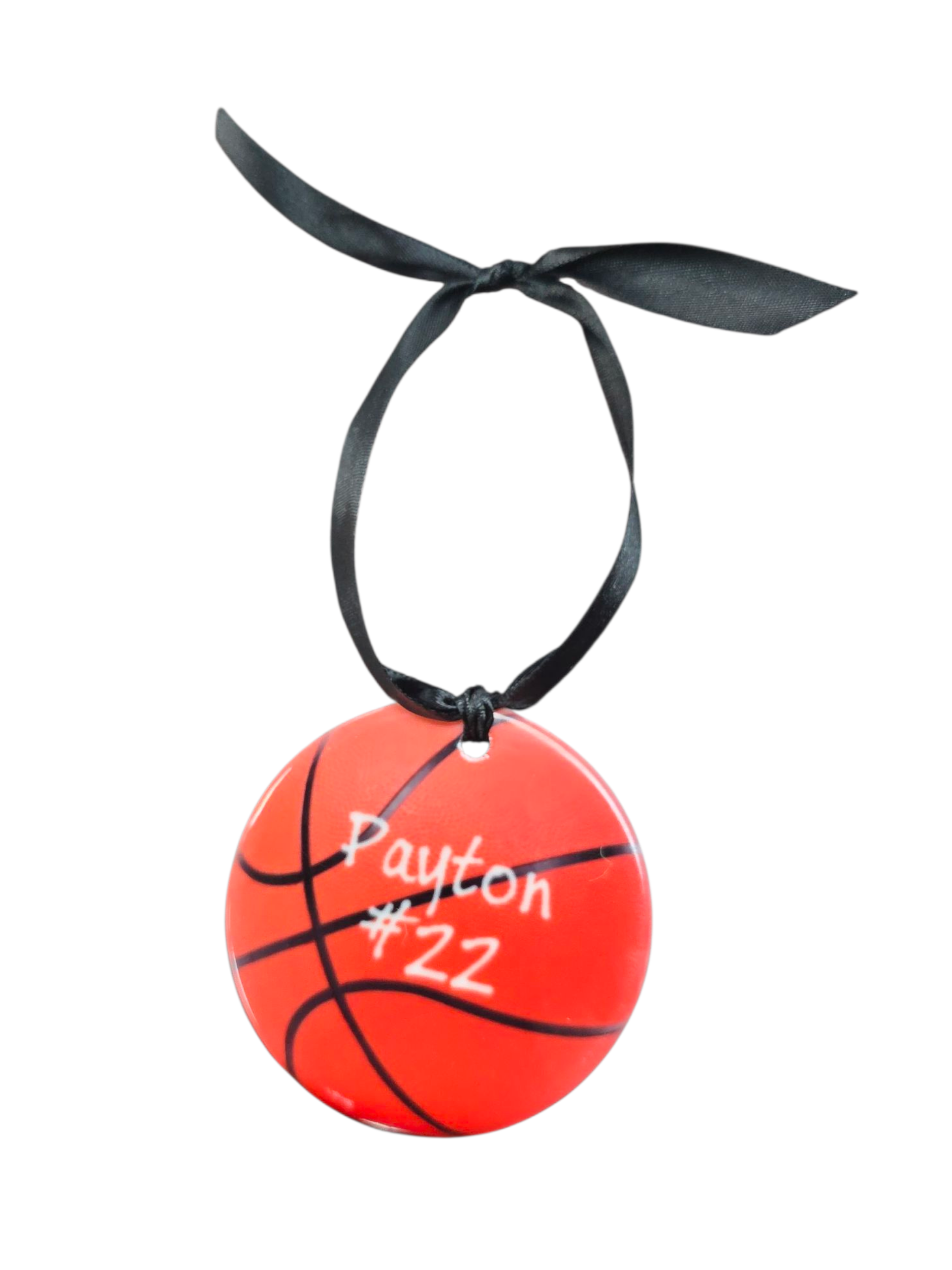 Personalized Basketball Ceramic Ornament | Player, Team Gifts, Coach Gift
