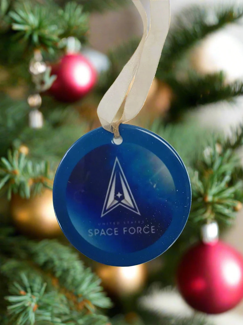 Officially Licensed Military Ornaments (USMC, Army, Navy, Air Force, Space Force, Coast Guard)