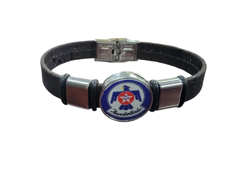 Air Force Thunderbirds Cork Bracelet | A Tribute to Aerial Acrobats