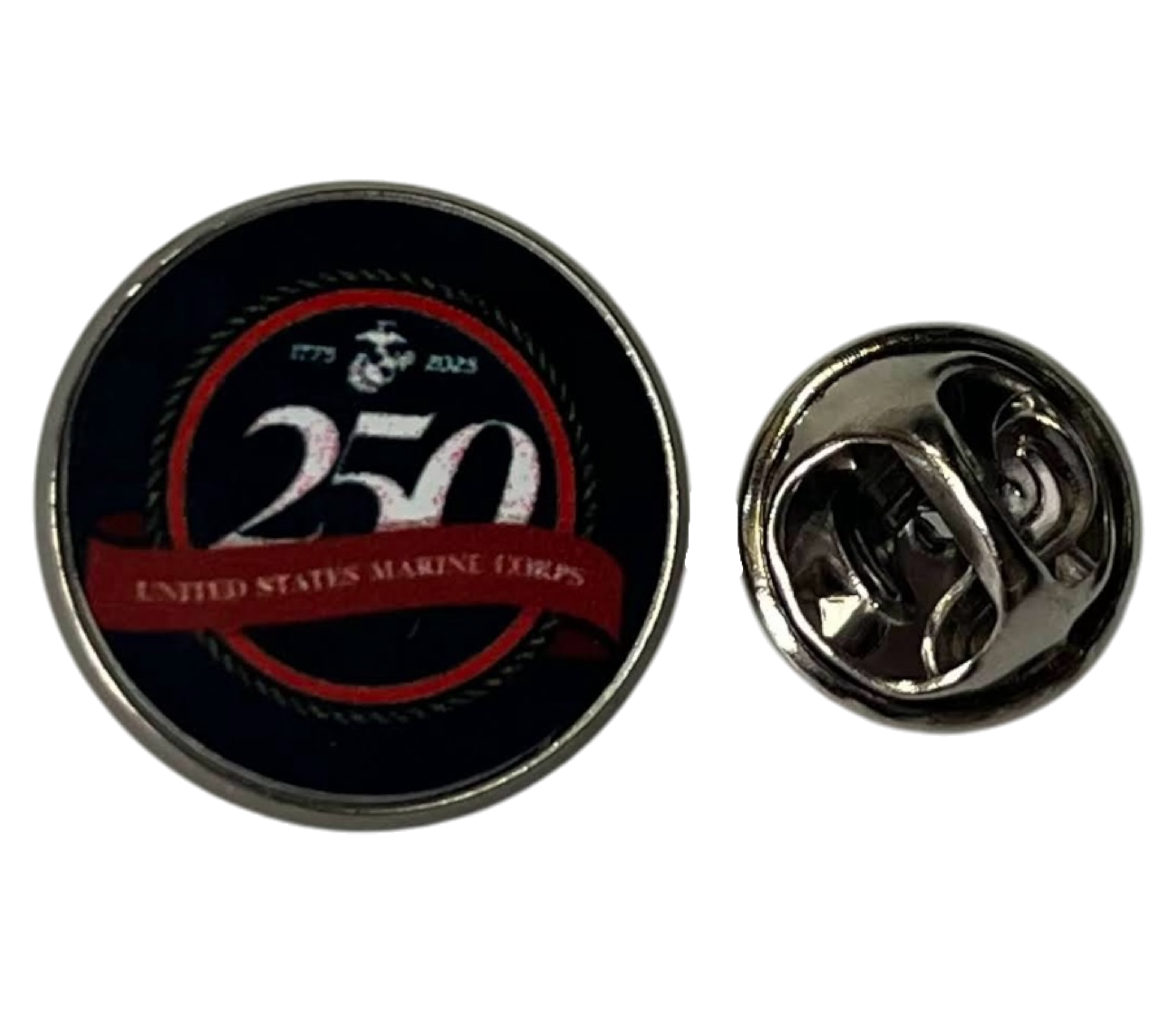 Limited Edition 250th Anniversary Military Tie Pin (Army, Navy, Marine Corps)
